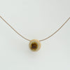 Recycled Gin Bottle Treacle Necklace - Habulous