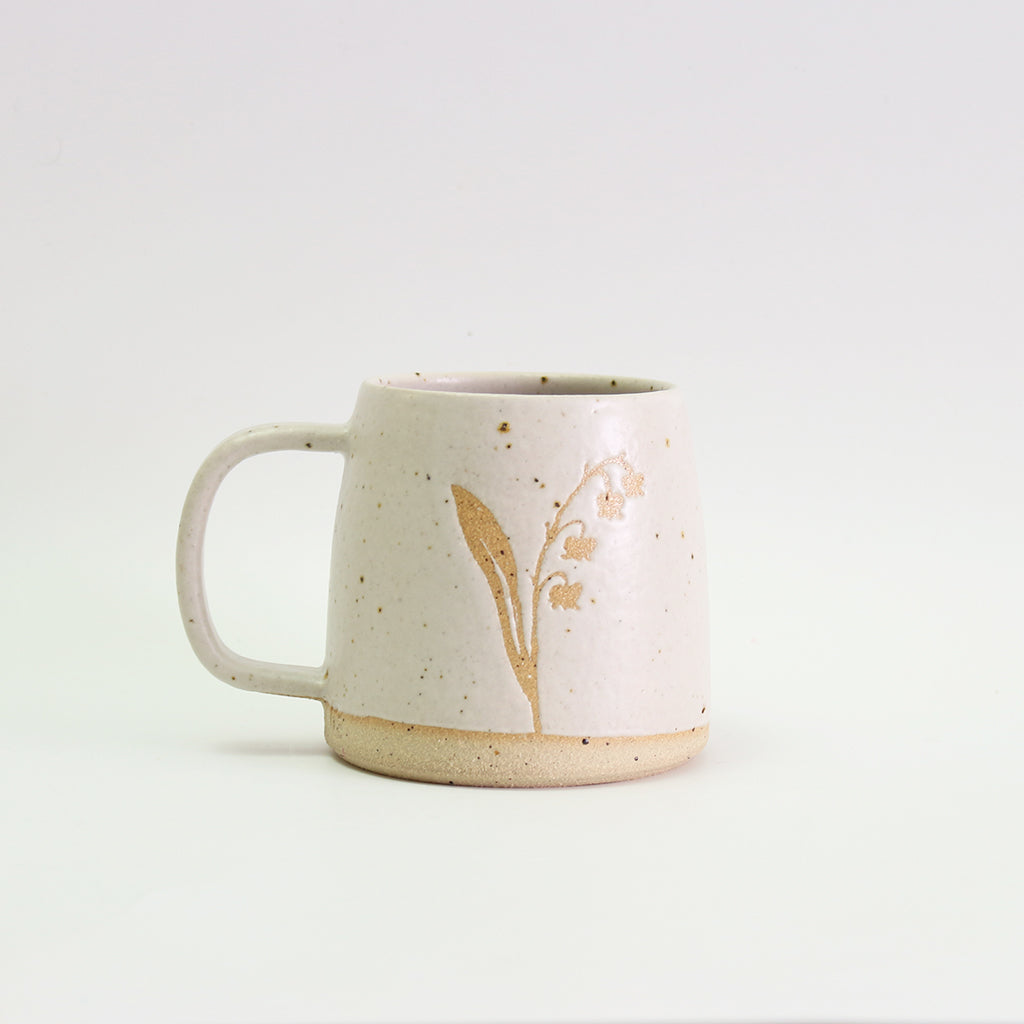 April Lily of the Valley birth flower mug