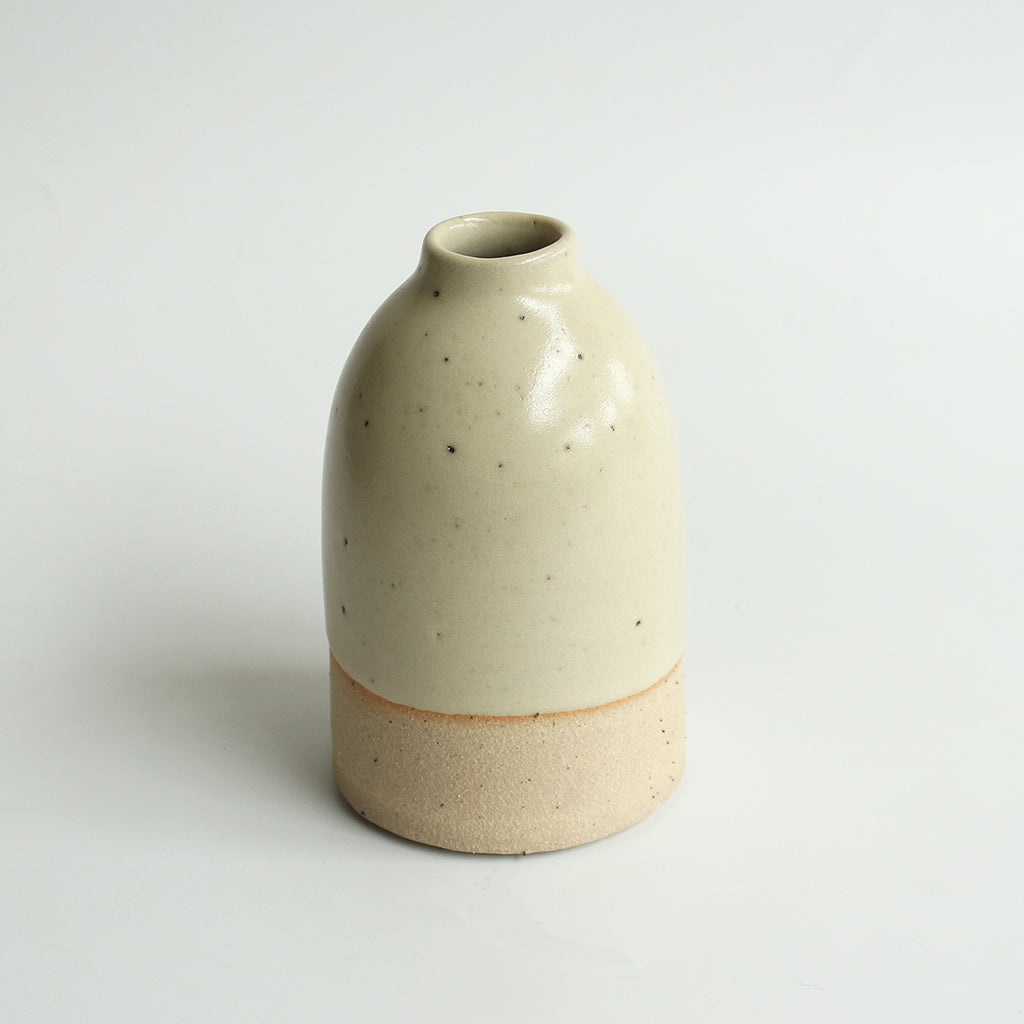 medium handmade yellow vase