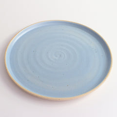 Blue Dinner Plate, Stoneware Plates