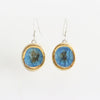 Blue Reef Oval Drop Earrings - Habulous