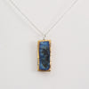 Blue Reef Small Drop Sterling Silver Pendant - Habulous