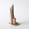 Pale Pink Desk Tidy Pen Holder - Habulous