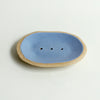 Cornflower Blue Soap Dish Stone - Habulous